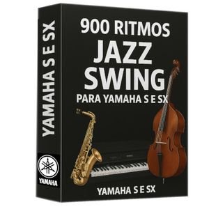900 Ritmos Jazz e Swing para Yamaha PSR-S e PSR-SX