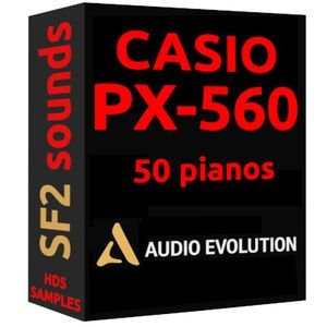 SF2 Audio Evolution PX-560 50 Pianos