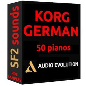 SF2 Audio Evolution Korg German 50 Pianos