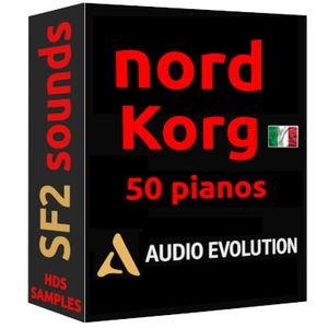 SF2 Audio Evolution Nord Korg Italy 50 Pianos