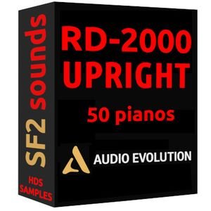 SF2 Audio Evolution RD-2000 Upright 50 Pianos